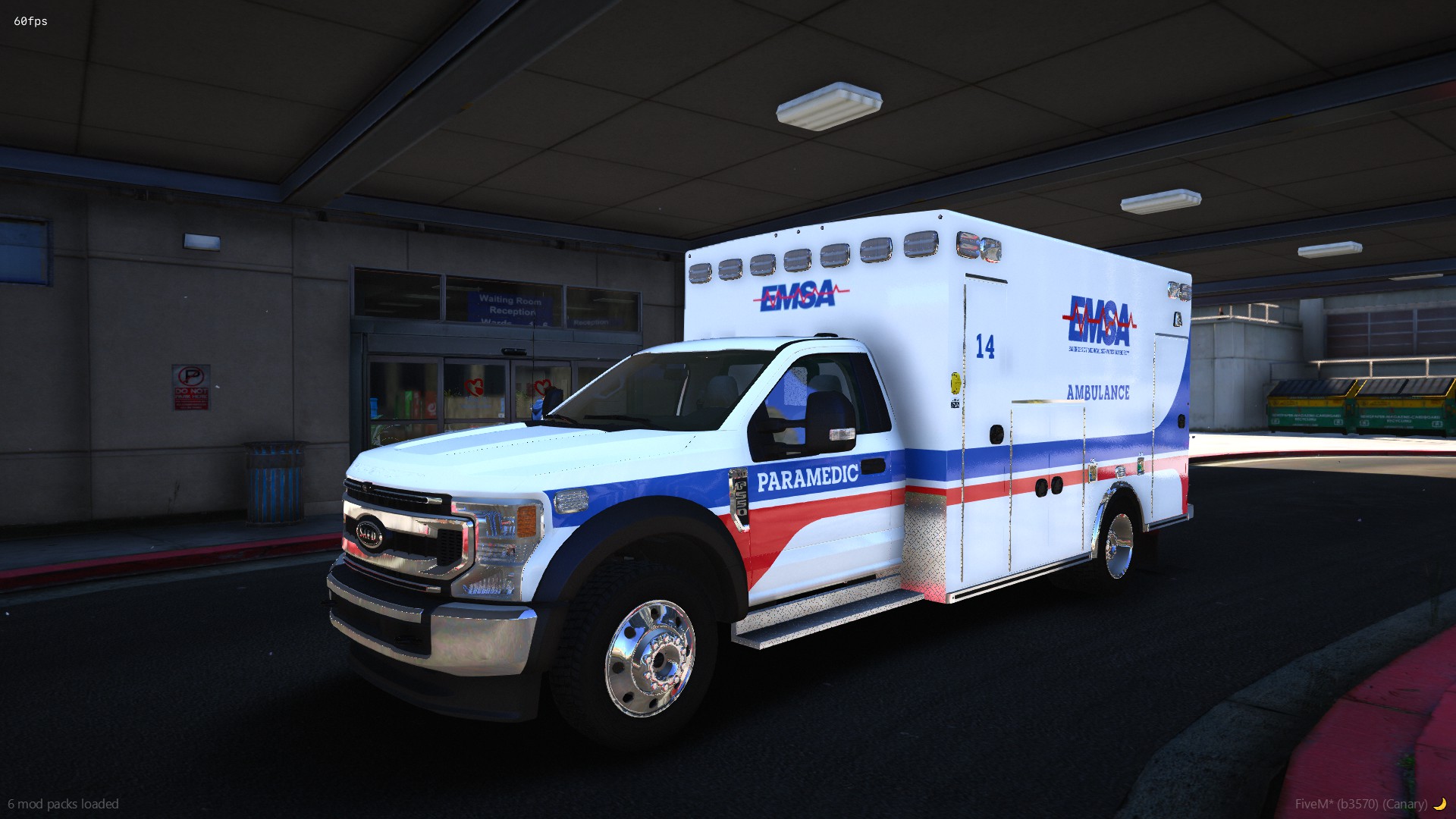 EMSA Ambulance(White)
